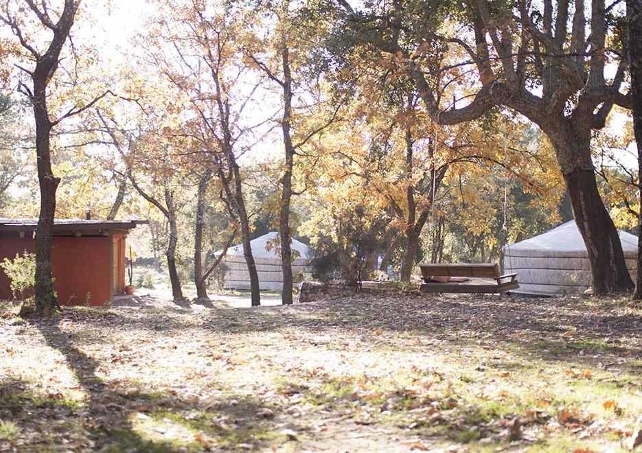 Yurt retreat centre for sale, Spain using permaculture principles